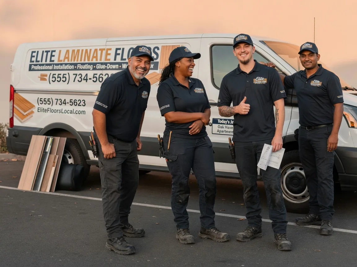 Laminate flooring installation company in Hope, MI